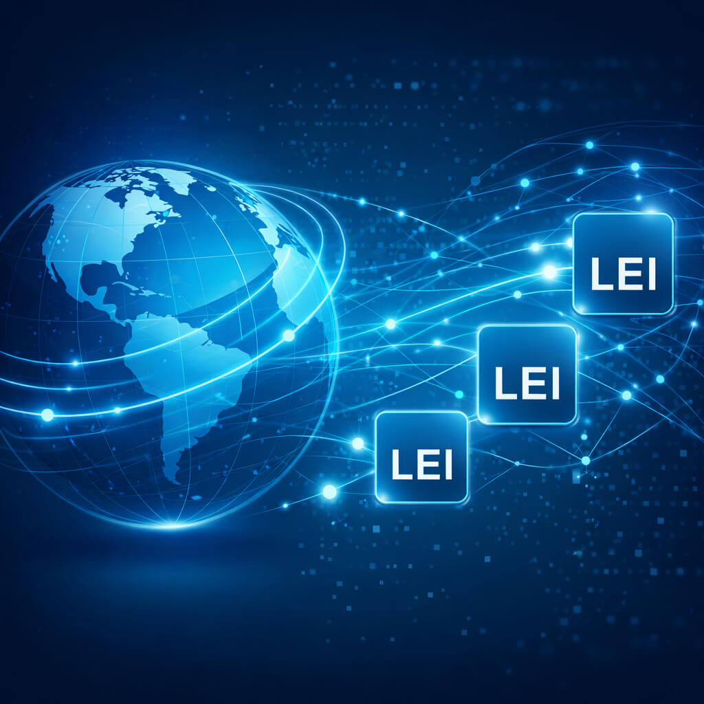 FATF Travel Rule global financial transactions and structured entity identity data using LEI